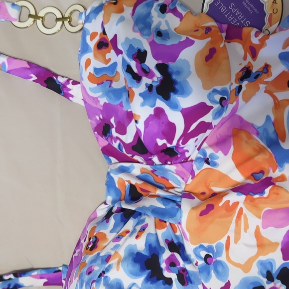 Catalina Swim Tankini Top Size 16W - Picture 2 of 11